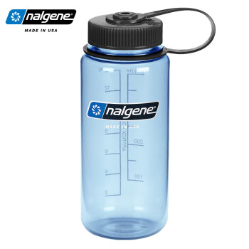 乐基因（Nalgene）美国进口水杯塑料便携刻度杯子 学生夏季防摔水瓶500ml