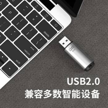 DM大迈 8GB USB2.0 U盘 PD204 银色 招标投标小u盘 企业竞标电脑车载优盘