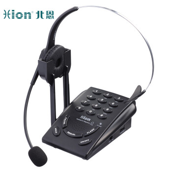 北恩（HION）VF600 耳机电话机商务话务耳麦话务员呼叫中心客服电话办公固定电话座机（不带录音）