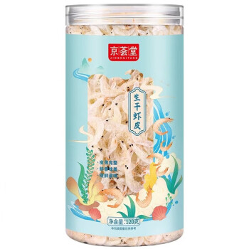京荟堂·生干虾皮120g 南北干货煮汤配料  3罐起售