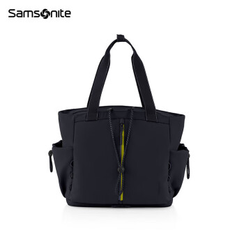 新秀丽（Samsonite）手提包女士托特包健身包女士斜挎单肩包QX1*09002黑色520礼物