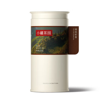 小罐茶（HW）小罐茶园彩标系列 乌龙茶大红袍 单丛茶 茶叶 75g1罐 
