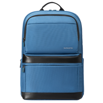 新秀丽（Samsonite）电脑包男女通用双肩包商务背包笔记本包蓝色15.6英寸36B*01017