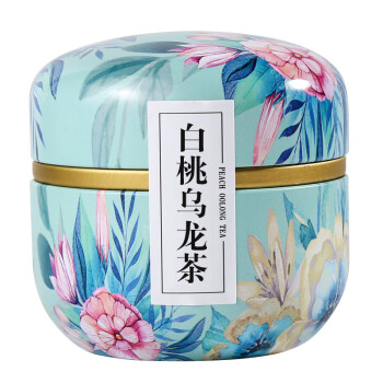 众智 白桃乌龙茶52.5克罐装三角包花茶白桃水果茶袋泡茶 6罐起售