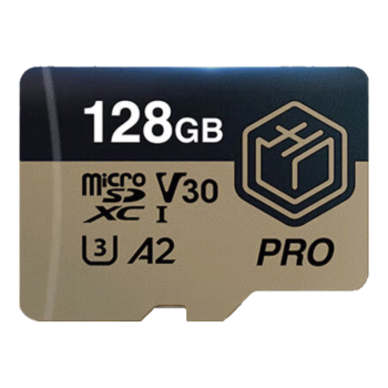 京东京造 128G高性能PRO系列TF（MicroSD）存储卡 U3 C10 A2 V30 4K 高速游戏机平板运动相机无人机内存卡