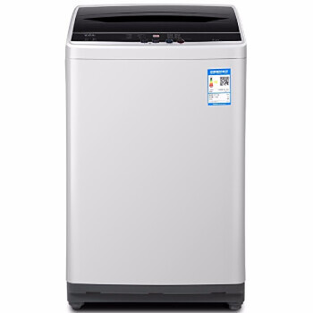 TCL8公斤全自动洗衣机智能控制一键脱水洗涤护衣TB-V80（TB-V80A）亮灰色