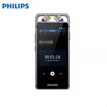 飞利浦（PHILIPS）VTR9100 32G 人脸识别版 AI智能录音笔（ 单位：台）长129mm；宽58mm；高11.5mm