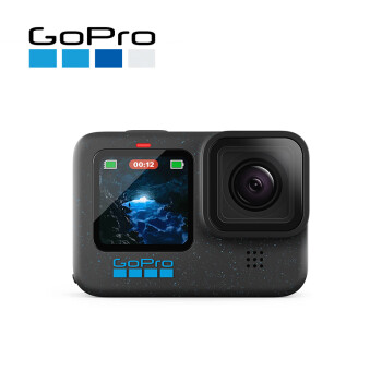 GoPro HERO12 Black 运动相机 户外摩托骑行 潜水防水防抖相机 Vlog数码运动摄像机 旅拍照相机（含128G卡）