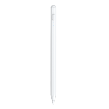 京东京造iPad apple ipencil二代苹果笔电容笔手写平板触屏触控笔 通用2024年Pro/Air6/5/4/Mini/iPad 白色
