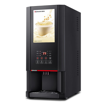 德玛仕DEMASHI 速溶咖啡机商用 全自动商用饮料机 奶茶豆浆果汁饮水一体机双料缸SML-F201S