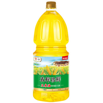 香满园食用油 农榨珍鲜玉米油1.8L