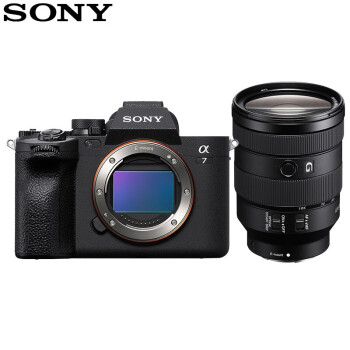 SONY 索尼ILCE-A7M4数码相机 含变焦镜头FE 24-105 F4 G【三脚架+存储卡512G SD 1066X+原装电池+相机包】