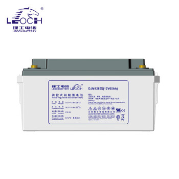 理士电池(LEOCH)DJM1265S 12V 65AH工业电池蓄电池 UPS电源 铅酸免维护蓄电池 EPS直流屏专用