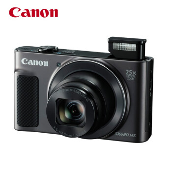 佳能（Canon） PowerShot SX620 黑色 家用旅游长焦数码相机 高清卡片机 25倍变焦