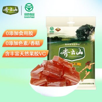 齐云山 南酸枣糕300g/袋  蜜饯果干江西特产绿色食品开味零食 