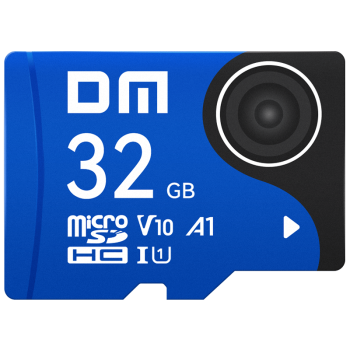 DM大迈 32GB TF（MicroSD）存储卡 蓝卡 C10 行车记录仪专用监控摄像头内存卡适用小米360凌度盯盯拍