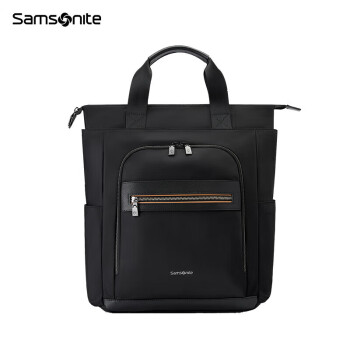 Samsonite/新秀丽双肩包男士背包16英寸商务电脑包牛皮手提包45Q*09014黑色