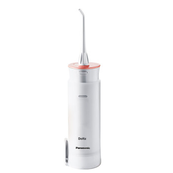 松下 E口腔冲洗器（干电池式）EW-JDJ1A 粉白色 便携洗牙器口腔冲洗器