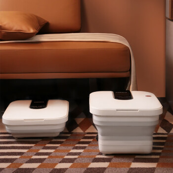 康佳（KONKA）KZYP-5007-T家用足浴盆泡脚桶电动加热恒温水电分离可折叠便携款