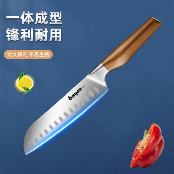 拜格（BAYCO）水果刀不锈钢家用切西瓜刀料理刀厨师刀切肉刀切片刀小菜刀BD3408