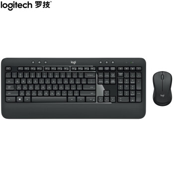 罗技（Logitech）MK540 键鼠套装 无线键鼠套装 办公键鼠套装 全尺寸 黑色 带无线2.4G接收器 kp ZY