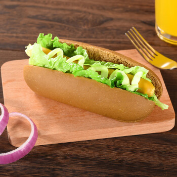 热狗面包60g1个多规格hotdog热狗面包美式早餐贝可士多彩汉堡胚巧克力