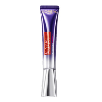 欧莱雅  紫熨斗眼霜2.0 30ml 按摩头淡纹提亮护肤品
