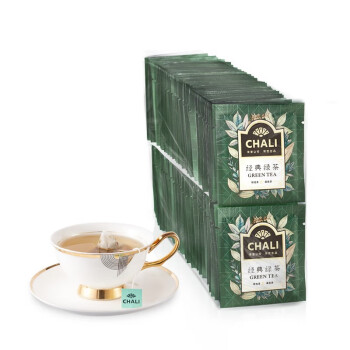CHALII茶里经典绿茶无纺布茶包盒装200g100袋（独立包装）2KG一箱