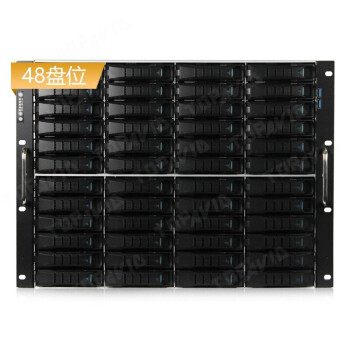 拓普（TOPAVID）SRB8L8548-10G 48盘磁盘阵列4K影视编辑磁盘阵列 共享存储阵列 标配+国行384TB企业级存储