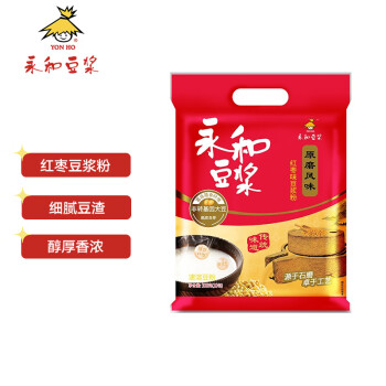 永和豆浆 原磨风味 红枣豆浆粉300g（30g*10小包）