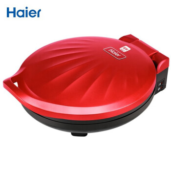 海尔 （Haier ）DBC-E30R 电饼铛家用早餐机双面加热煎烤机三明治机饼铛煎饼铛烙饼机蛋饼机