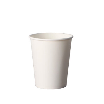 木选  一次性纸杯9盎司268克（大约250ml）高8.8*上7.5*下5.3cm 10个/件