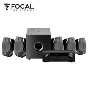 FOCAL the spirit of sound劲浪音响 SIB EVO 5.1+天龙 X550 卫星音箱5.1家庭影院套装