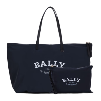 巴利（BALLY）【礼物】女包托特包再生涤纶子母包大容量通勤包男女同款