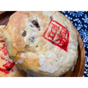 湖州布厂月饼浙江特产百果纯手工制作糕点散装老式一份百果月饼10个