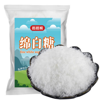 稻稻熊绵白糖1000g/袋 家用烘焙原料冲饮调味 厨房调味品