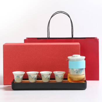 大润窑（DARUNYAO）子墨千山 茶具套装 颜色随机