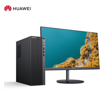 HUAWEI华为擎云W525信创电脑 盘古M900/16G/512GSSD/统信或麒麟正式版/wps正式版/23.8英寸显示器K