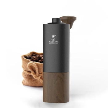 泰摩 栗子G1磨豆机 家用咖啡豆研磨机手动咖啡机 双轴承定位 藏青黑
