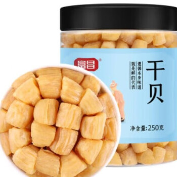 富昌 干贝 瑶柱肉火锅食材煲汤食材 250g/罐 DP