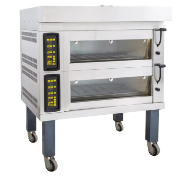 世麦大型烤箱商用烘焙电烤箱披萨烤鸡烤肉烤箱大容量电烤炉 欧式二层四盘 SM-40DH