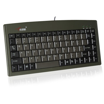 小袋鼠 DS-3000 笔记本88键工业数控机柜工控机床房设备专用小键盘 超薄键盘 USB接口
