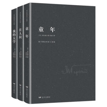京送新华图书高尔基自传体三部曲童年在人间我的大学套装全三册远方