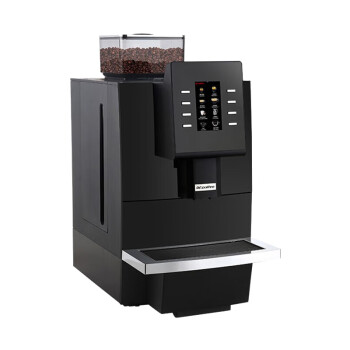 咖博士（Dr.coffee）全自动意式咖啡机 餐饮商用机 中文自动清洗 F09 黑色（2升水箱+自吸桶装水版）