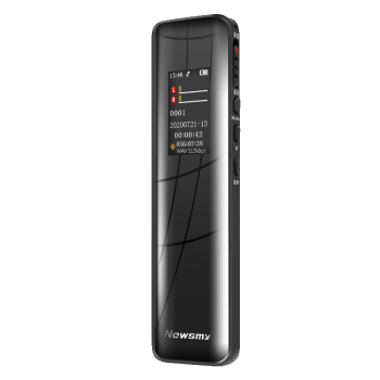 纽曼（Newsmy）录音笔 W3 16G 专业高清远距降噪 彩屏Type-C 录音器 黑色