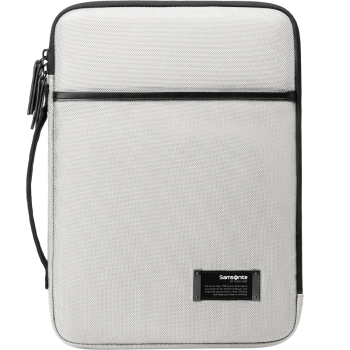 新秀丽（Samsonite）手提电脑包13.3英寸男女商务公文包 苹果笔记本ipad内胆包36B灰色