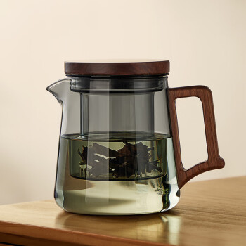 忆壶茶 玻璃茶壶泡茶壶耐热茶水分离煮茶壶带过滤花茶壶高温办公茶具