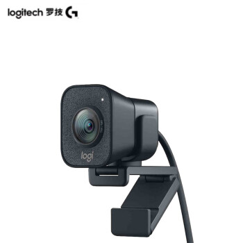 罗技（Logitech）StreamCam 直播高清网络摄像头1080P台式笔记本电脑视频会议网课 带麦克风黑色