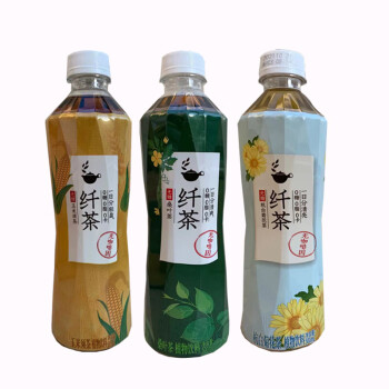 元气森林桑叶杭白菊纤茶500ml5瓶多口味植物饮料玉米须茶花茶糖0饮料