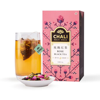 CHALI茶里玫瑰红茶盒装54g3g/包 18包/盒（单位：盒）